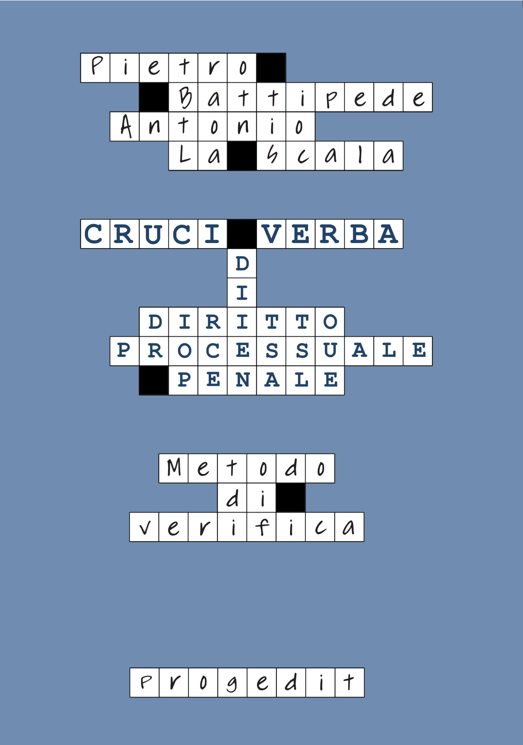 Cruciverba di diritto processuale penale
