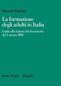 La formazione degli adulti in Italia